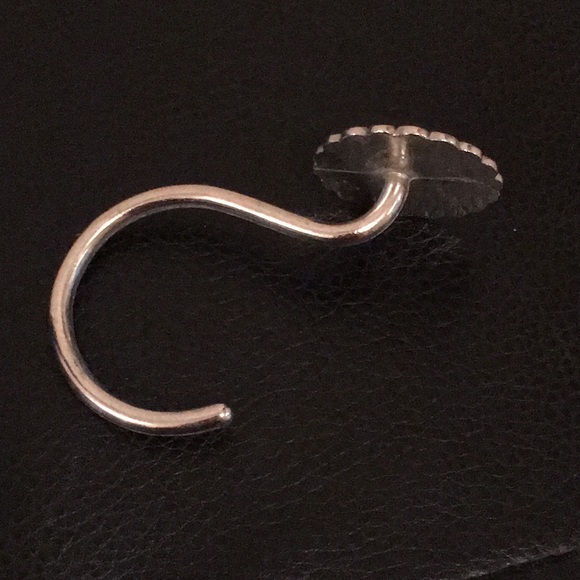 Sunflower Shower Curtain Hooks. Brushed Nickel - Picture 3 of 7